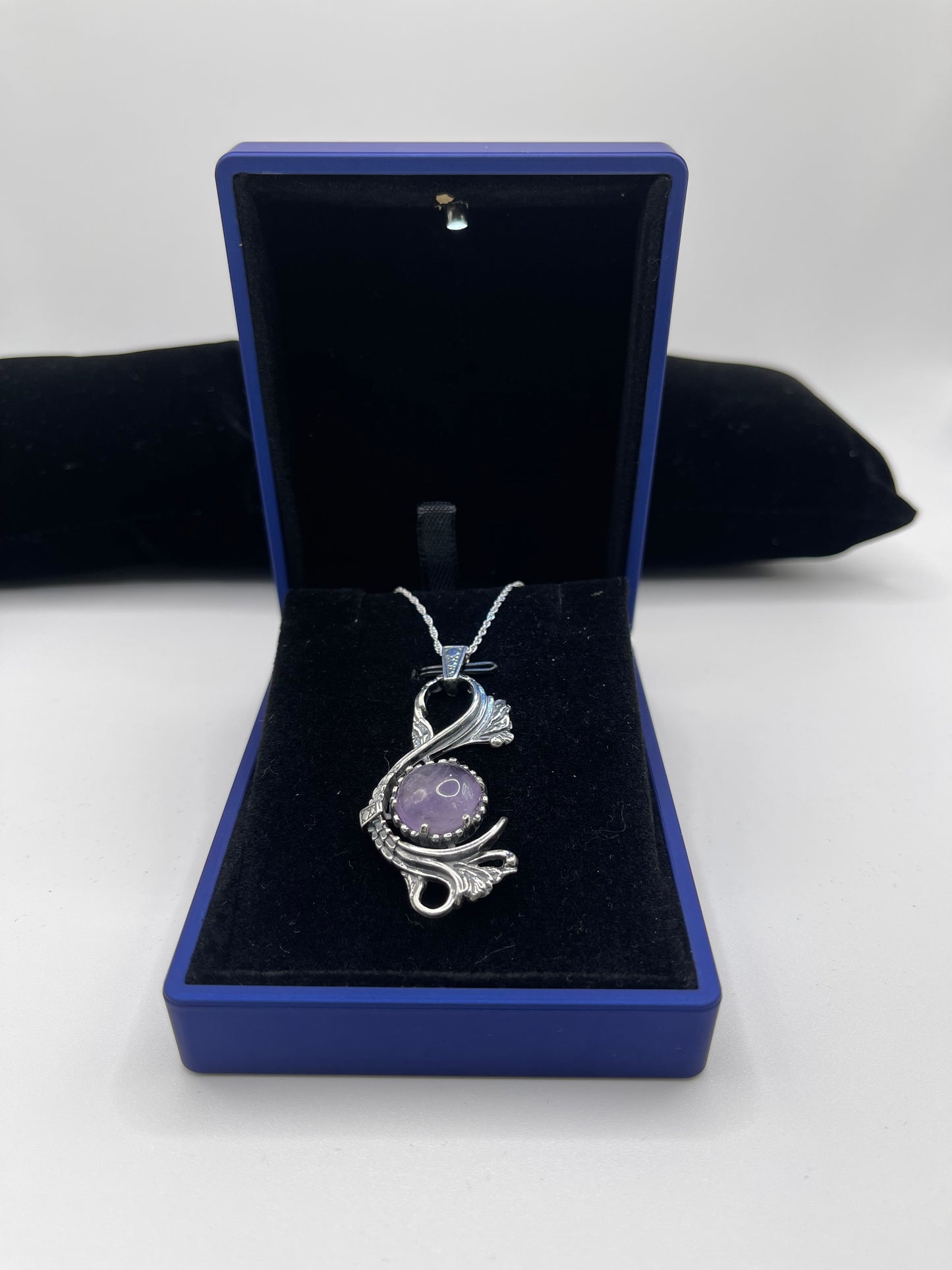 Victorian Style Rwandan Amethyst Pendant
