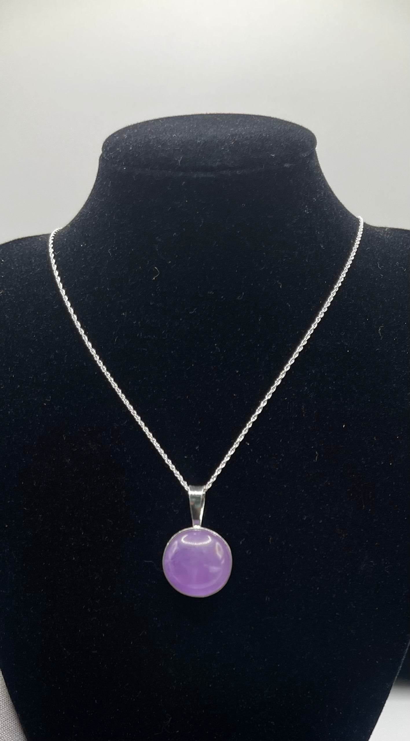 16ct  Rwandan Amethyst Pendant