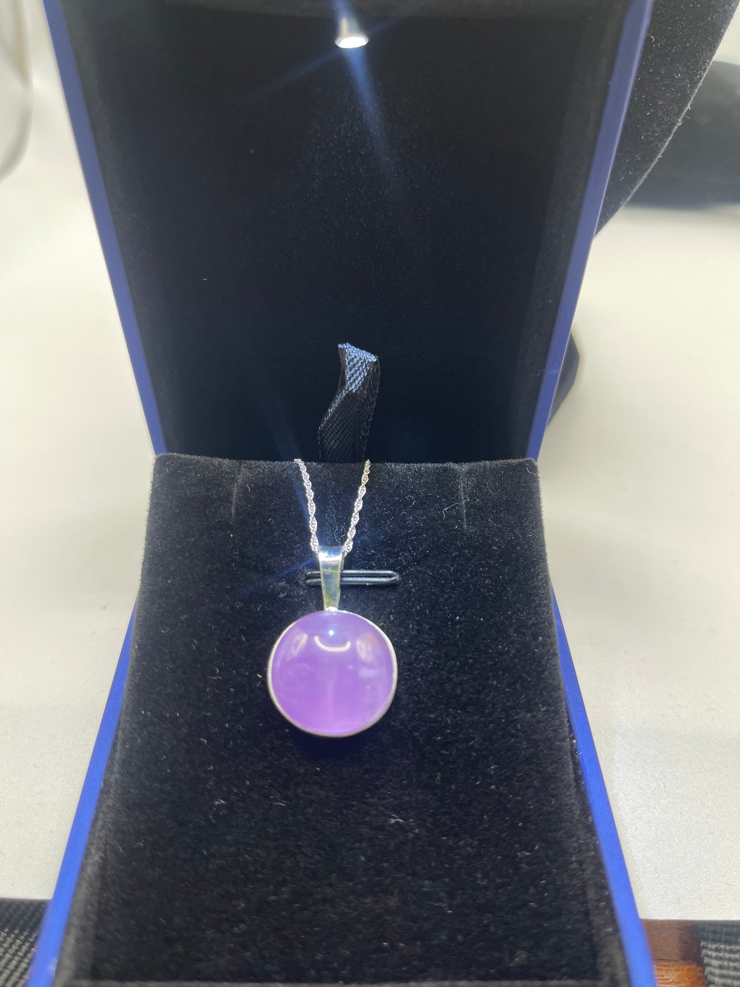 16ct  Rwandan Amethyst Pendant