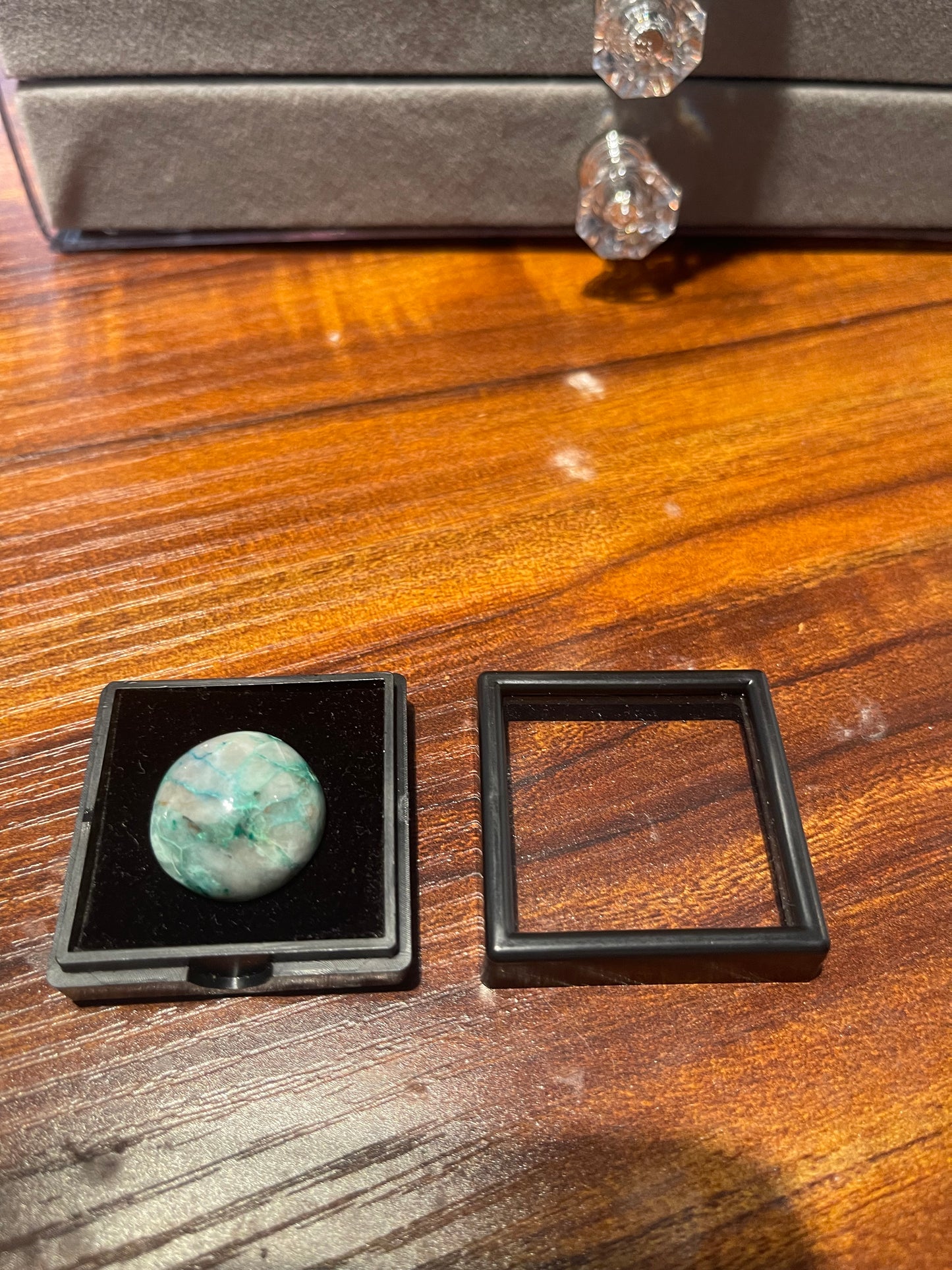 34ct Chrysocolla in chalcedony