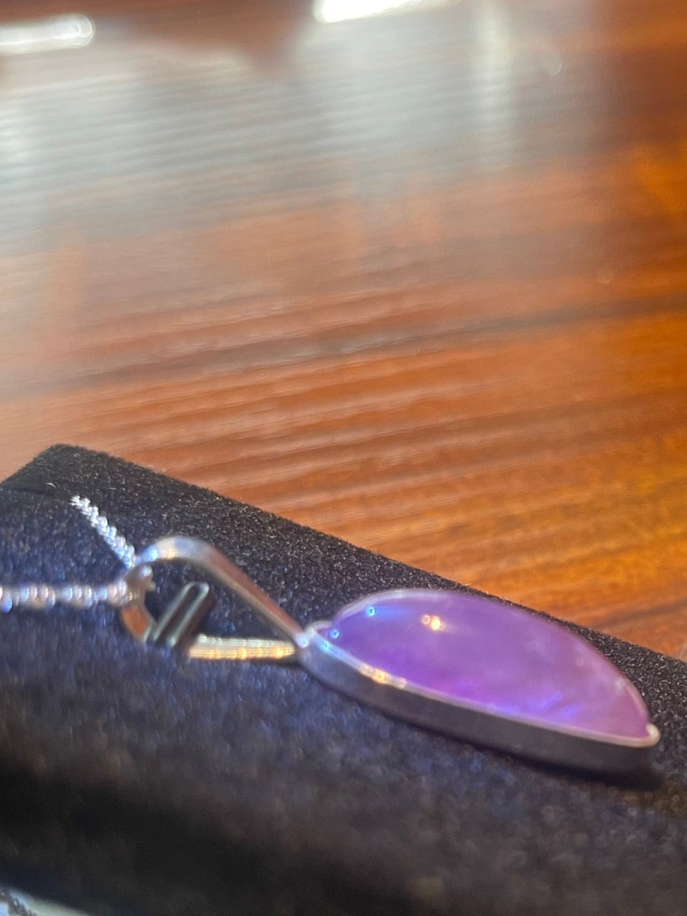 9ct Rwandan Thin Oval Cut Amethyest