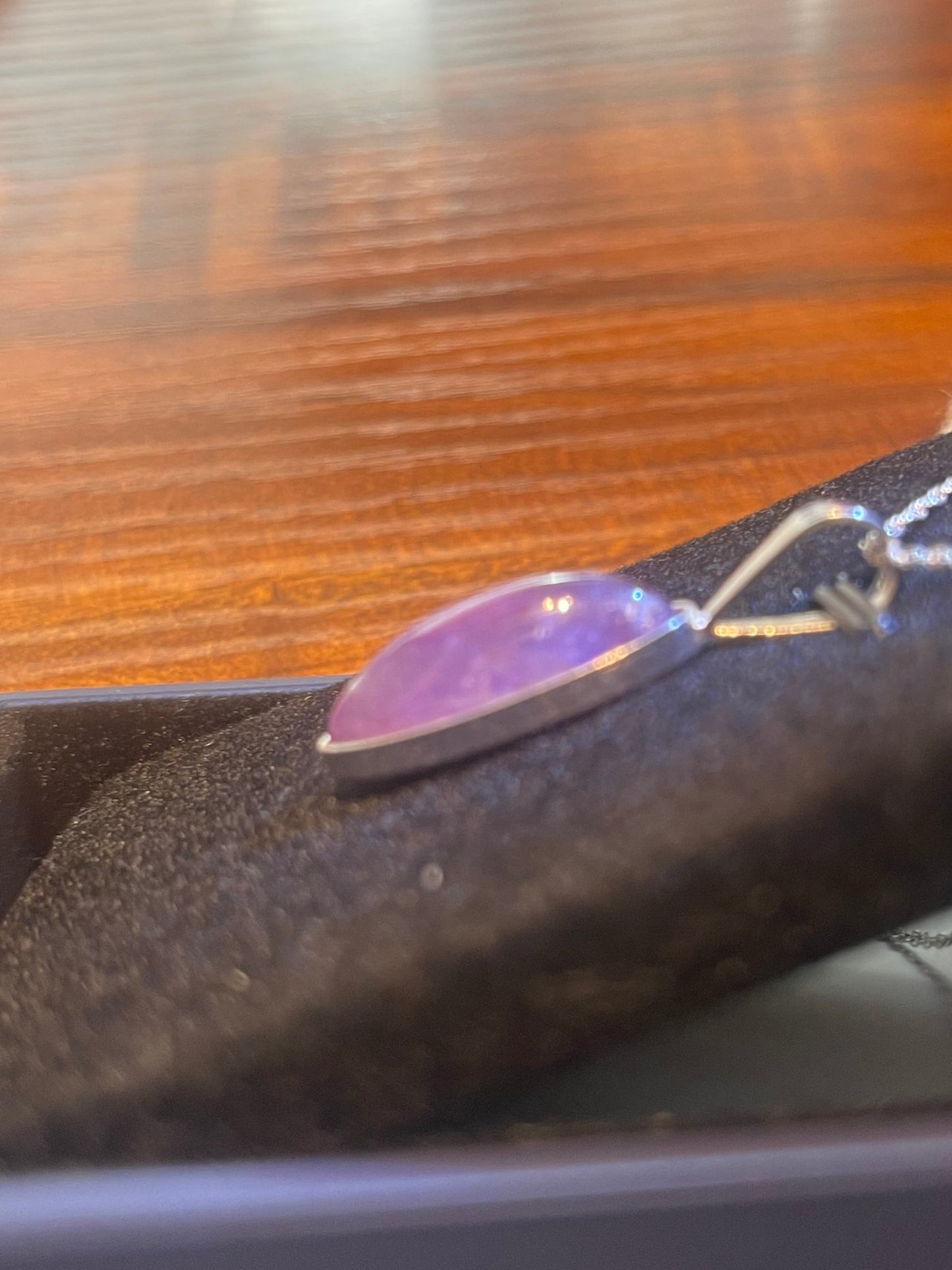 9ct Rwandan Thin Oval Cut Amethyest
